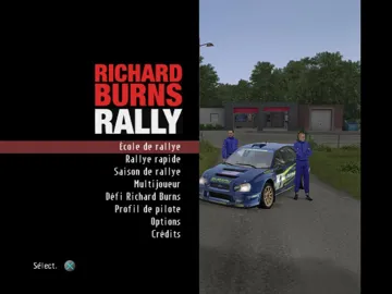 Richard Burns Rally (Japan) screen shot title